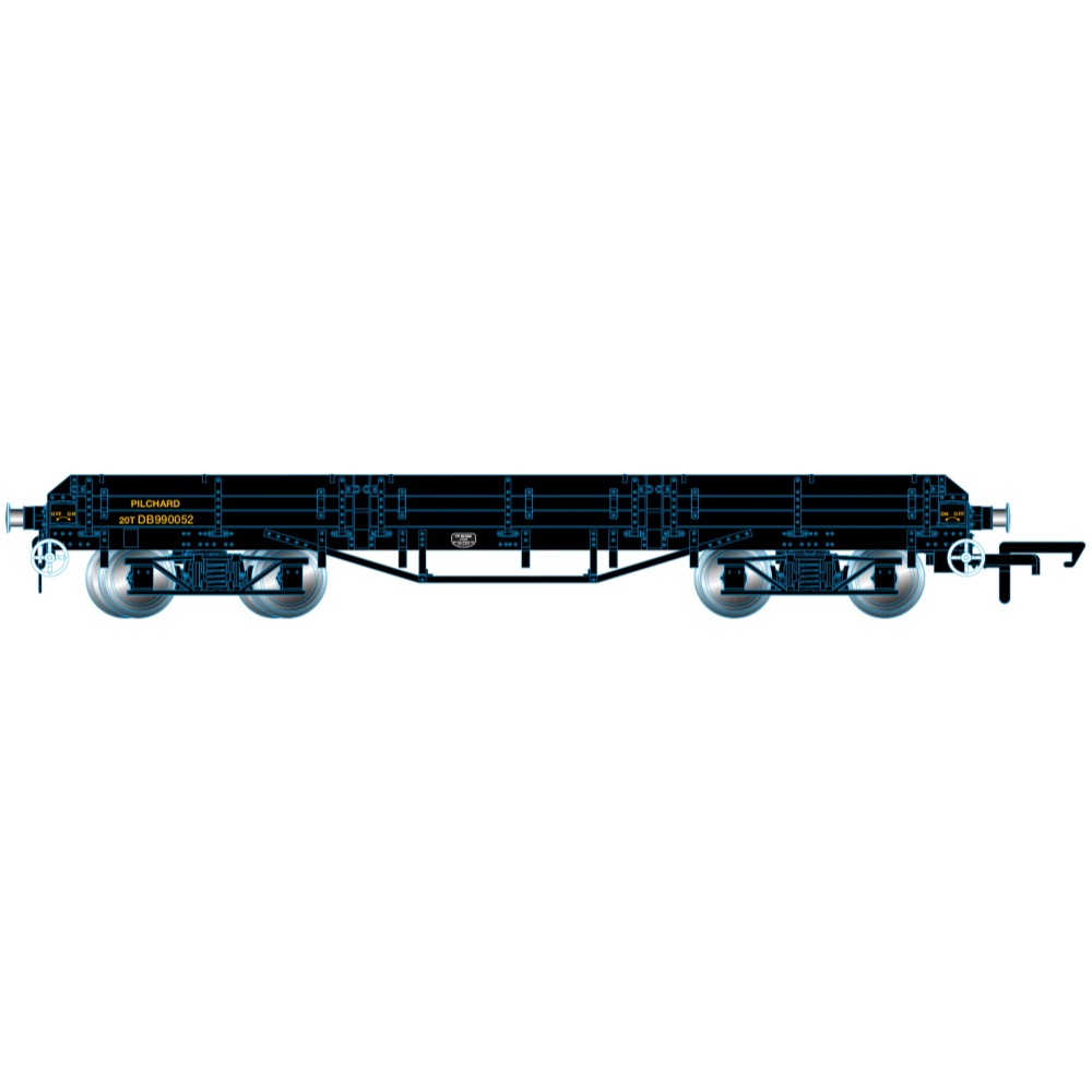 Pilchard Wagon DB990052 - BR Black