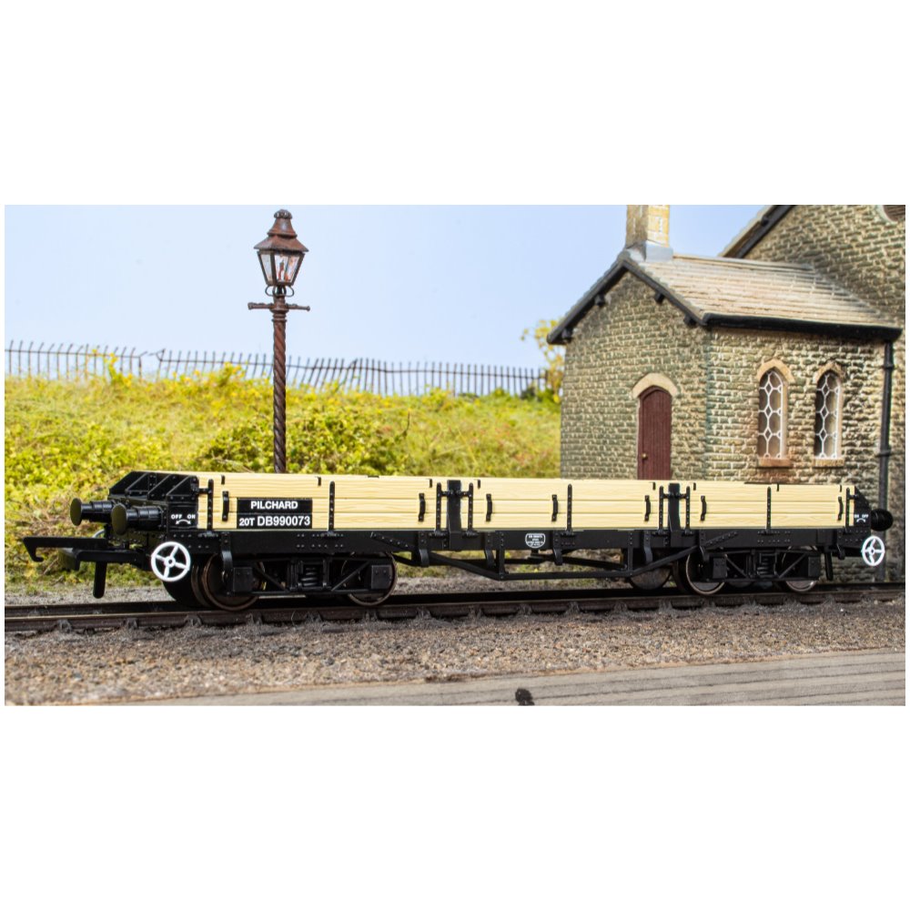 Pilchard Wagon DB990073 - BR Unpainted Wood - Image 1