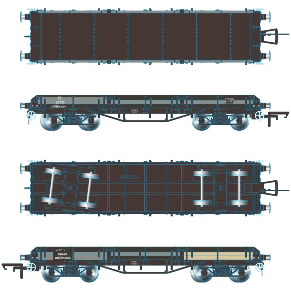 Pilchard Wagon DB990060 - BR Weathered - Image 2