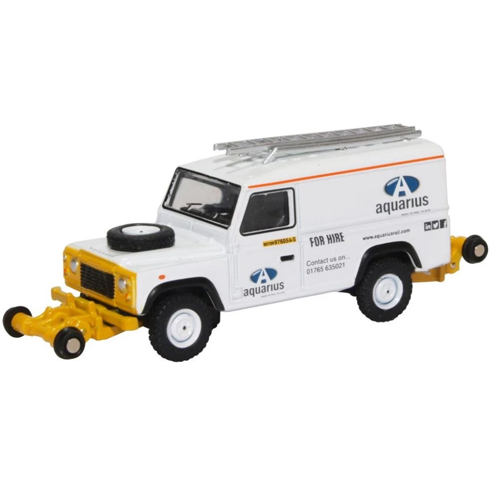 Land Rover Defender 90 Road Rail - Aquarius Rail Technology
