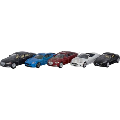 Jaguar 5 Car Set (XJ/XKR-S/XF/XK/F)