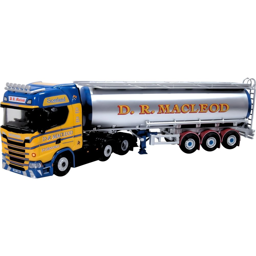 Scania New Generation (S) Cylindrical Tanker - D R Macleod