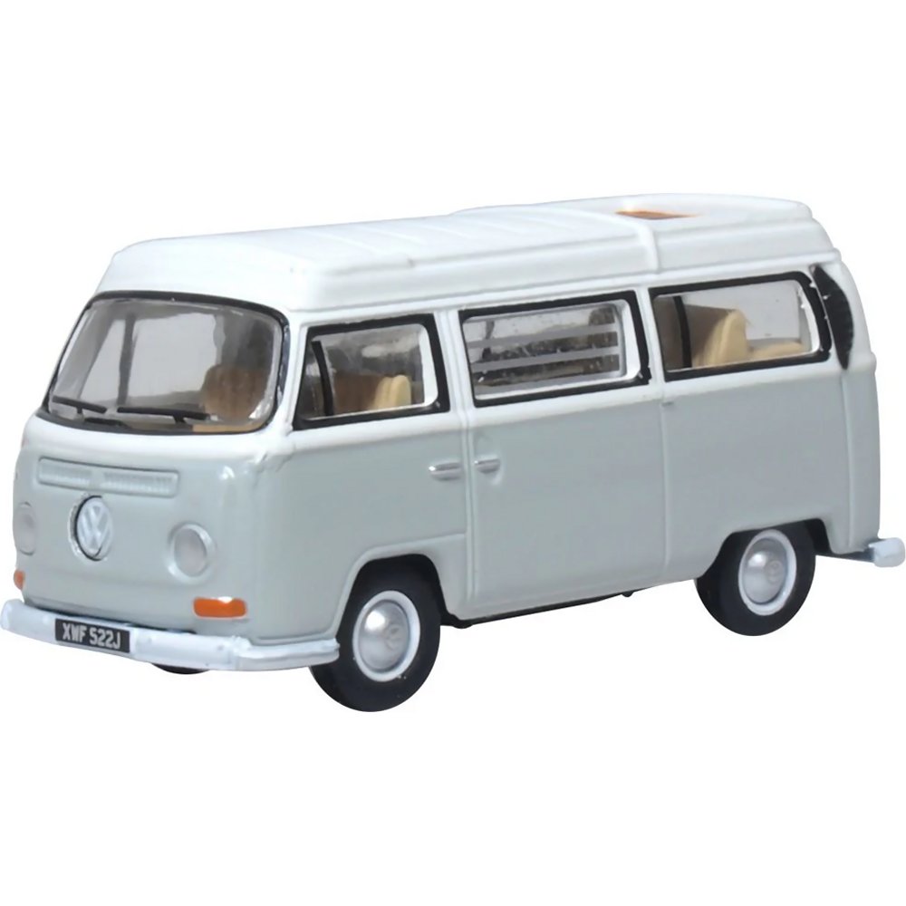 VW Bay Window Camper - Silver Grey/White