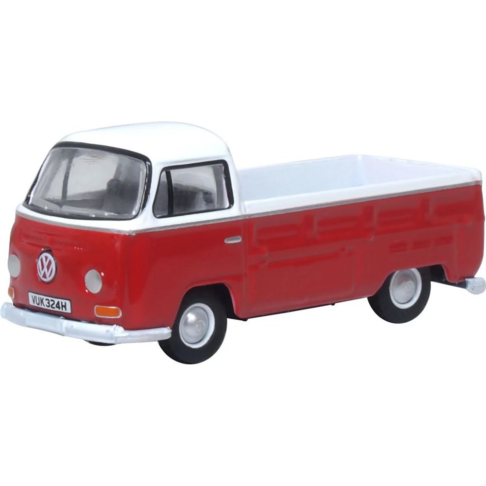 VW Bay Window Pick Up - Poppy Red/White