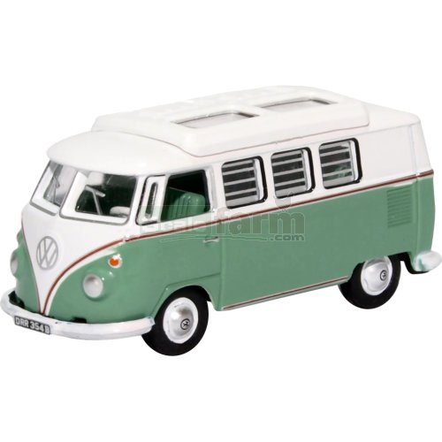 VW T1 Camper - Turquoise/White