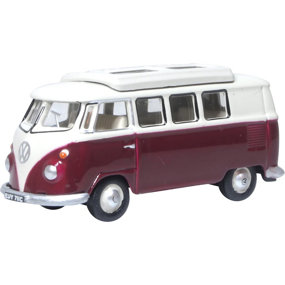 VW T1 Camper - Titan Red/Beige Grey