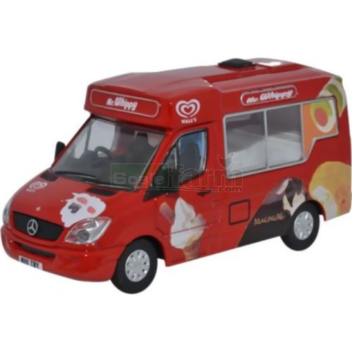 Whitby Mondial Mercedes Ice Cream Van - Mr Whippy