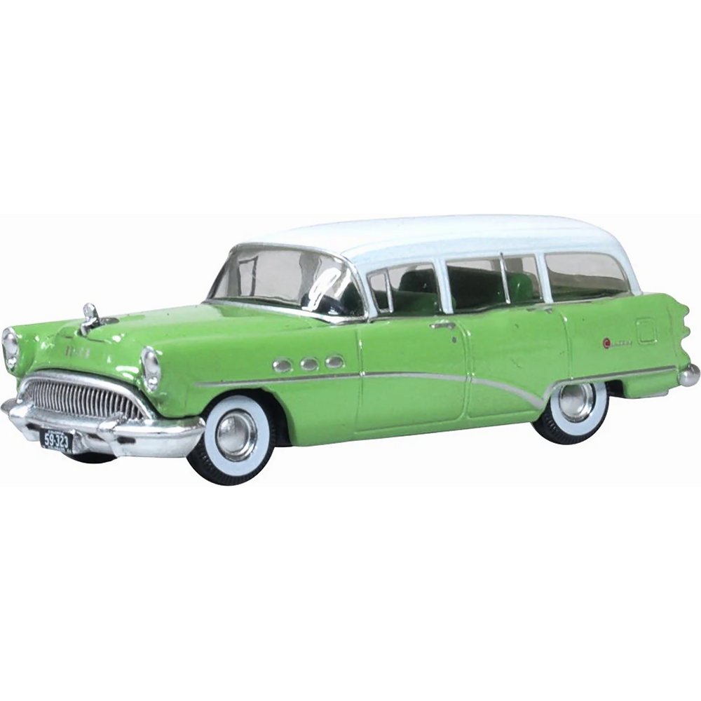 Buick Century Estate Wagon 1954 - Willow Green/Arctic White