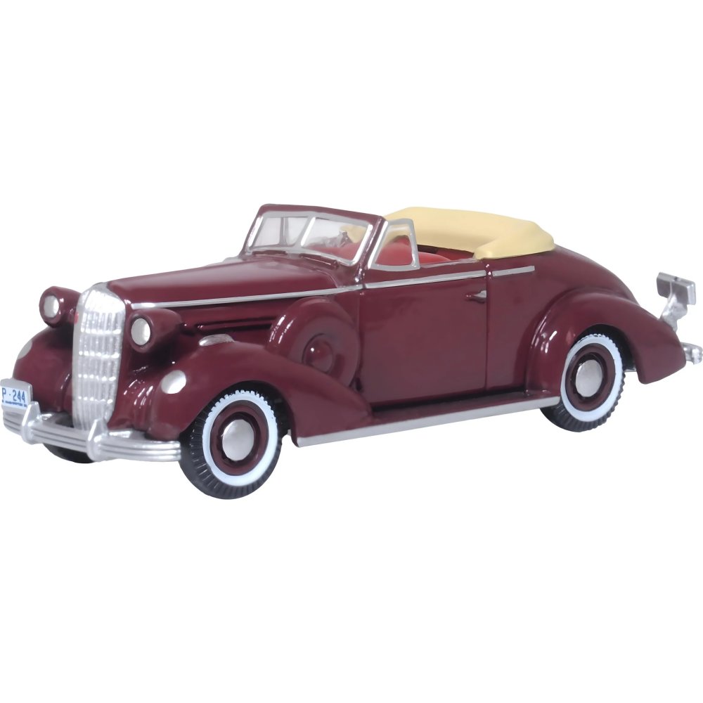 Buick Special Convertible Coupe 1936 - Cardinal Maroon