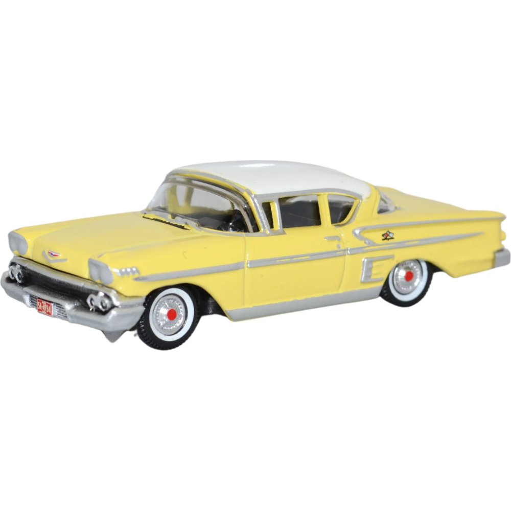 Chevrolet Impala Sport Coupe 1958 - Colonial Cream/Snowcrest White