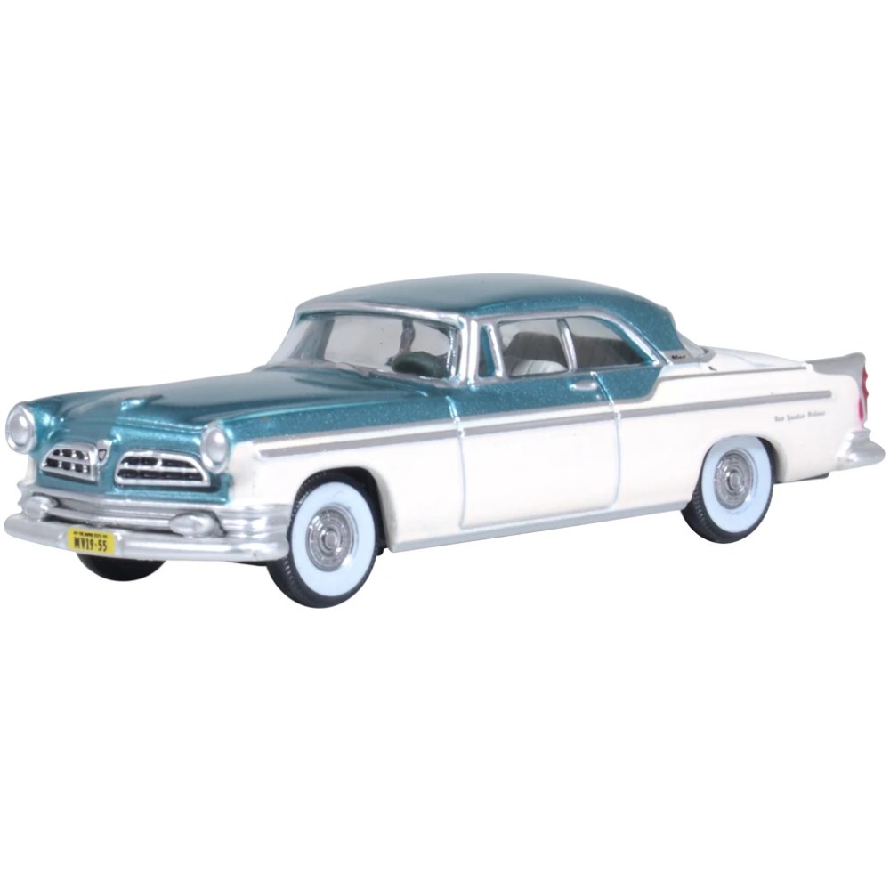 Chrysler New Yorker Deluxe Coupe St. Regis 1955 - Jade Green/Platinum
