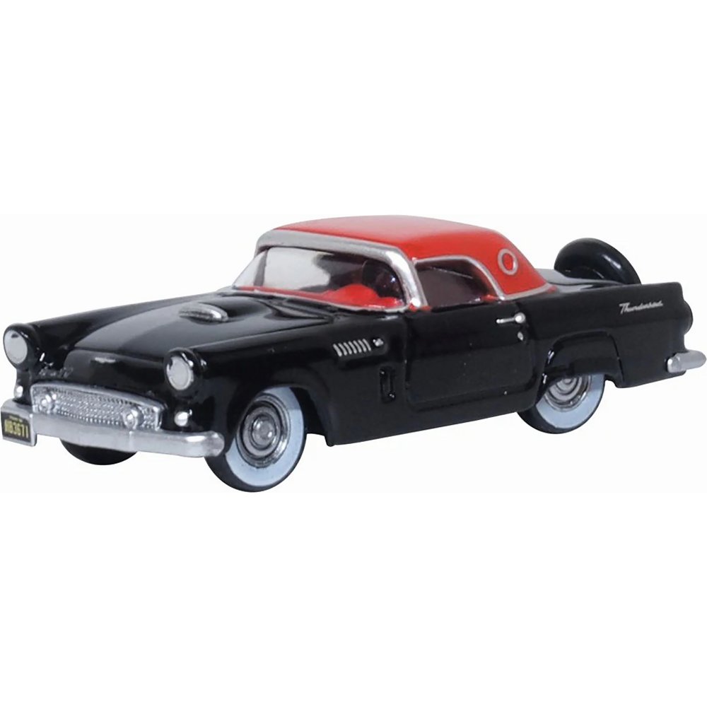 Ford Thunderbird 1956 - Raven Black/Fiesta Red