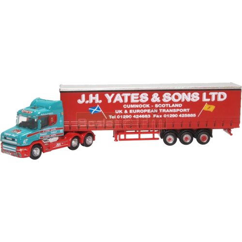 Scania T Cab Curtainside - J H Yates & Sons