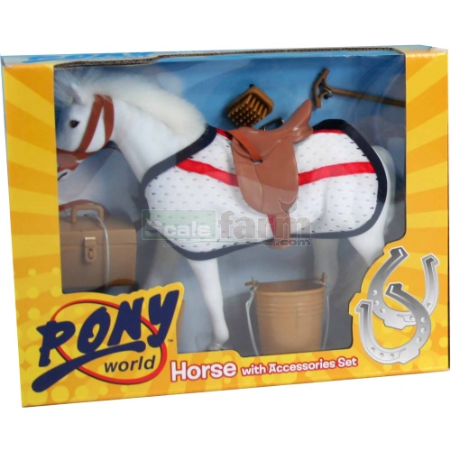 Horse with Accessory Set
