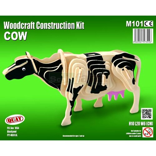 Cow Woodcraft Construction Kit