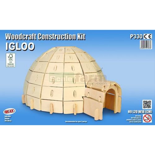QUAY Squalo Kit Modellismo In Legno FSC | Costruisci Il Tuo Squalo 21x27x10 Cm | Gioco Educativo 7+
