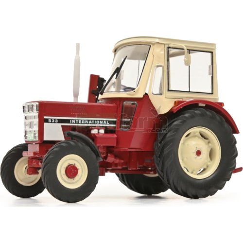 International 533 Tractor with Roof and Cutter Bar