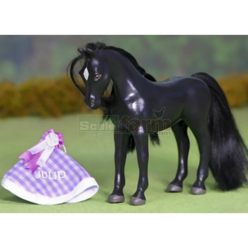 Single Horse Set - Black Diamond