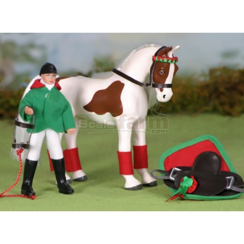 Horse and Rider Set - Polly & Pandora