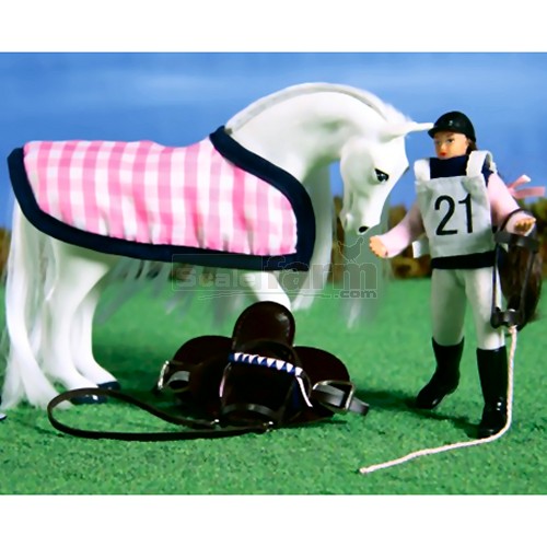 Horse and Rider Set - Isabella & Icicle