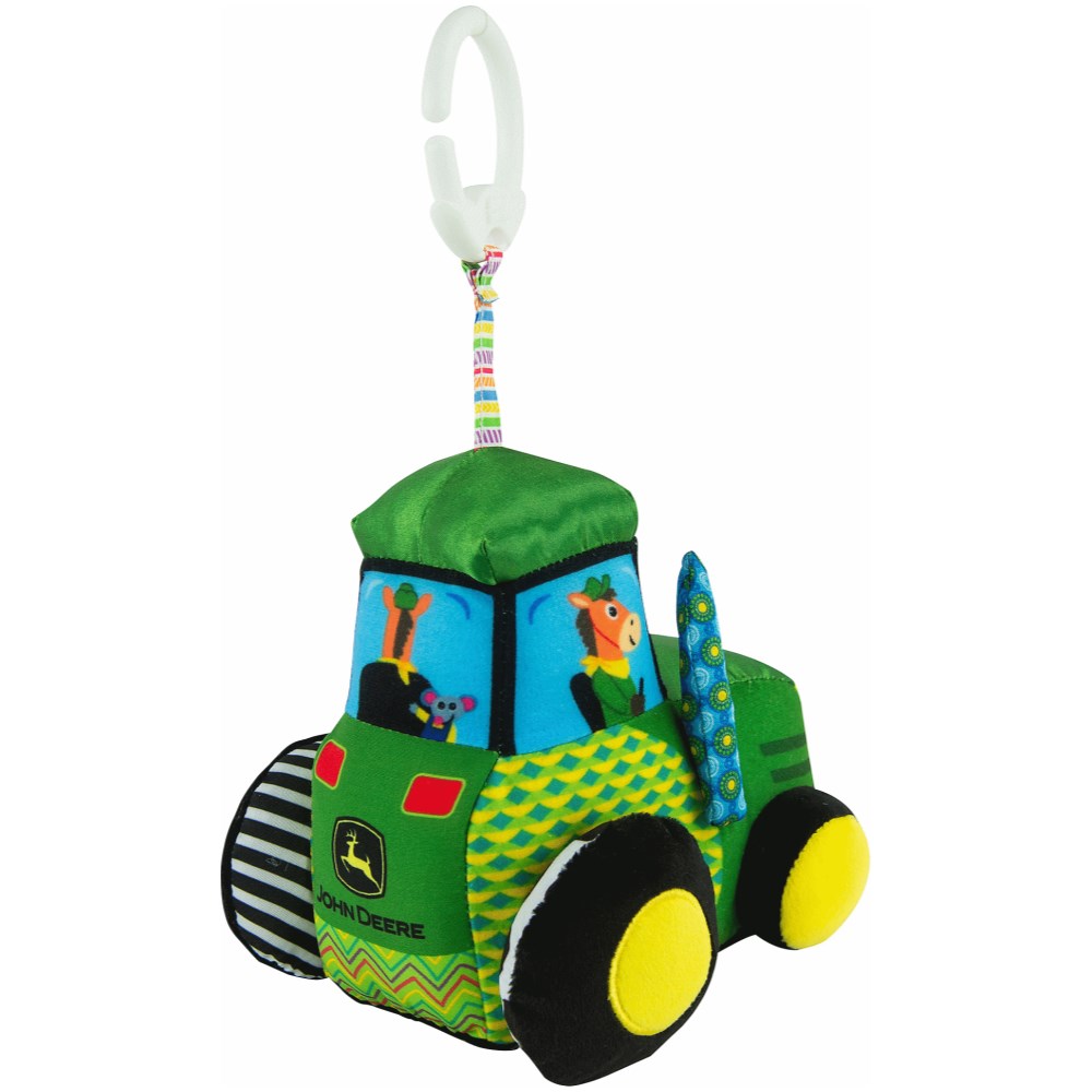 John Deere Tractor Clip & Go Baby Toy - Image 2