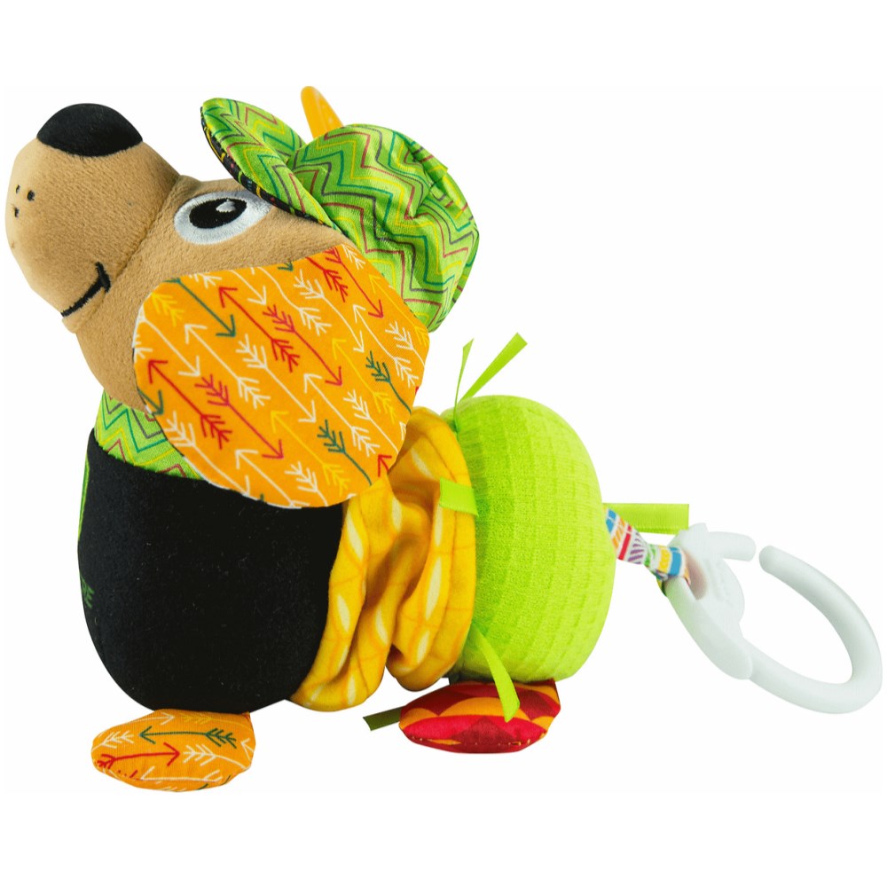 John Deere Corn E Dogg Clip & Go Baby Toy - Image 1
