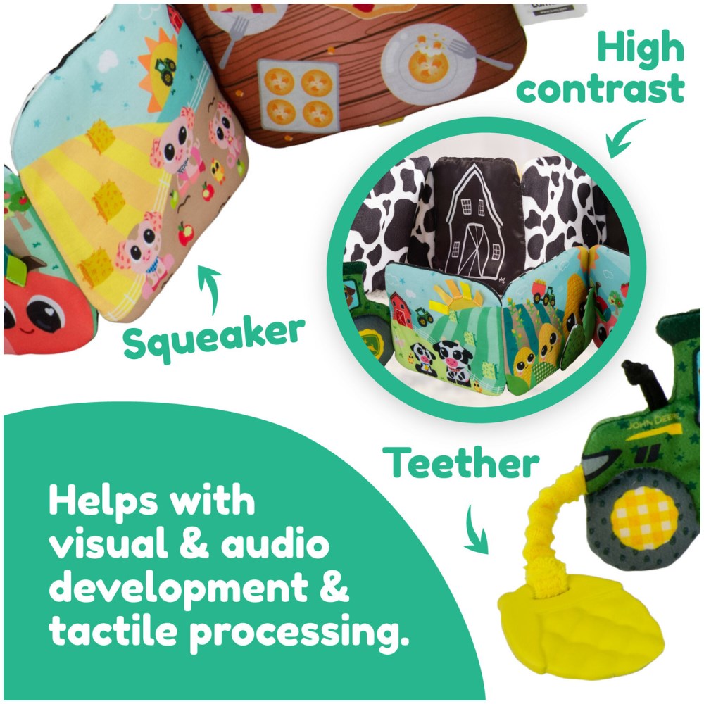 John Deere Farm to Table Journey Folding Soft Book - Image 3