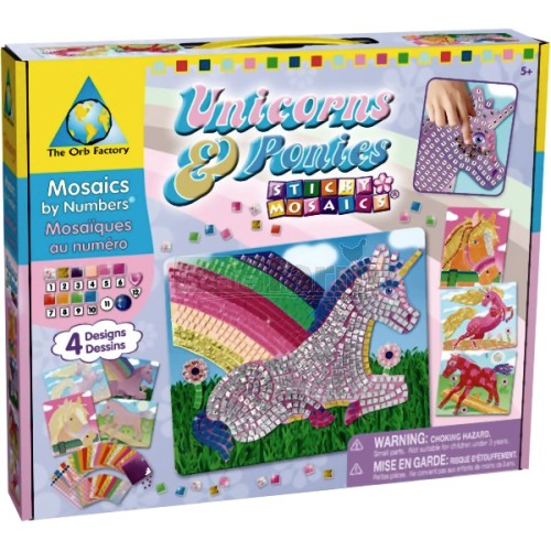 Sticky Mosaics Unicorns and Ponies