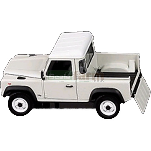 Land Rover Defender 90 Open Pick Up (White)
