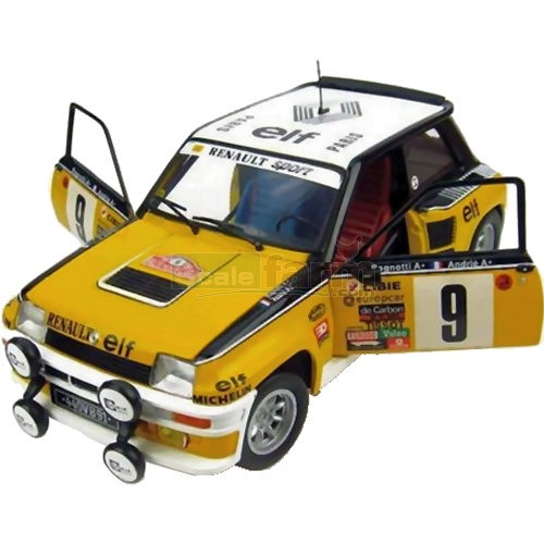 Renault 5 Turbo No.9 - 1981 Rally Monte Carlo Winner