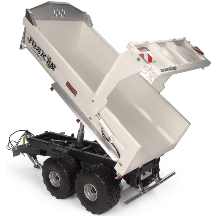 Joskin Trans KTP 22/50 Tipping Trailer - White - Image 2