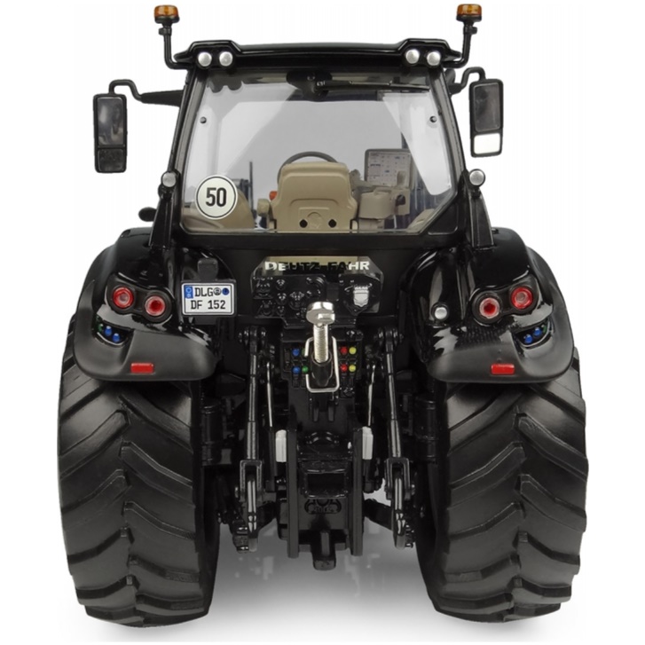 Deutz Fahr 6150.4 TTV Warrior Tractor with Front Loader - Gloss Black - Image 2