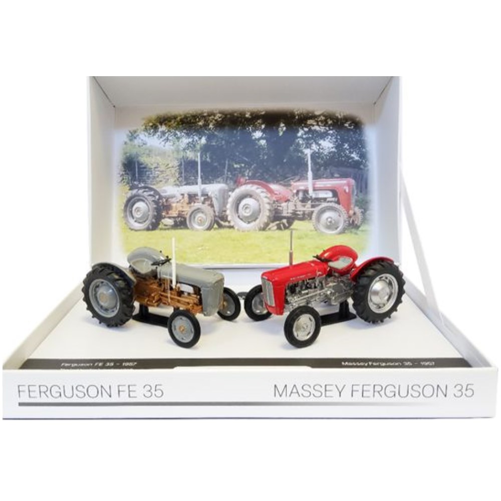 Ferguson FE35 and Massey Ferguson 35 Gift Set - Image 1