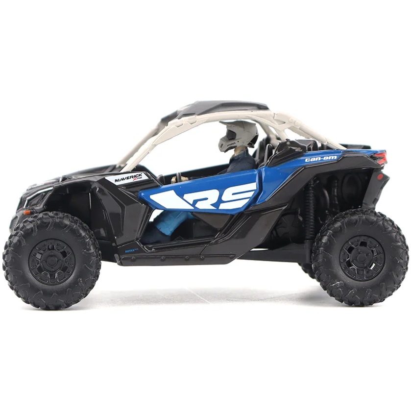 CAN-AM Maverick X3 X RS Turbo RR - Black/Blue - Image 1