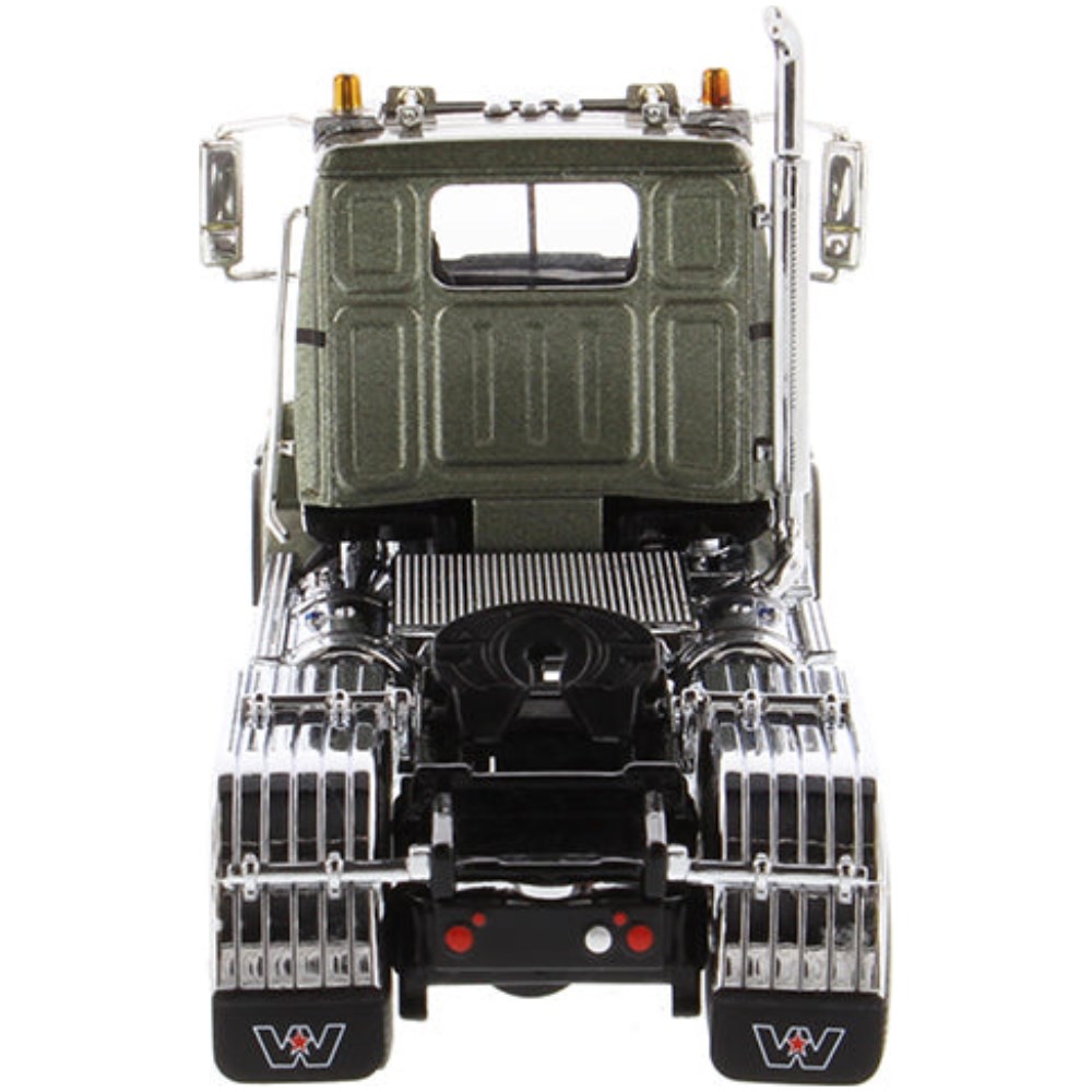 Western Star 4700 SB Tandem Truck - Olive Green - Image 2