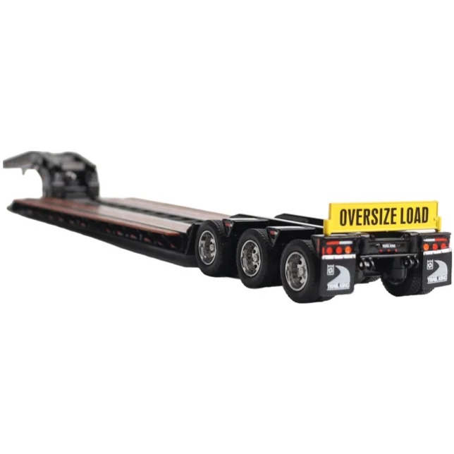 Trail King TK120 Hydraulic Detachable Gooseneck Lowboy Trailer - Black Outrigger - Image 1