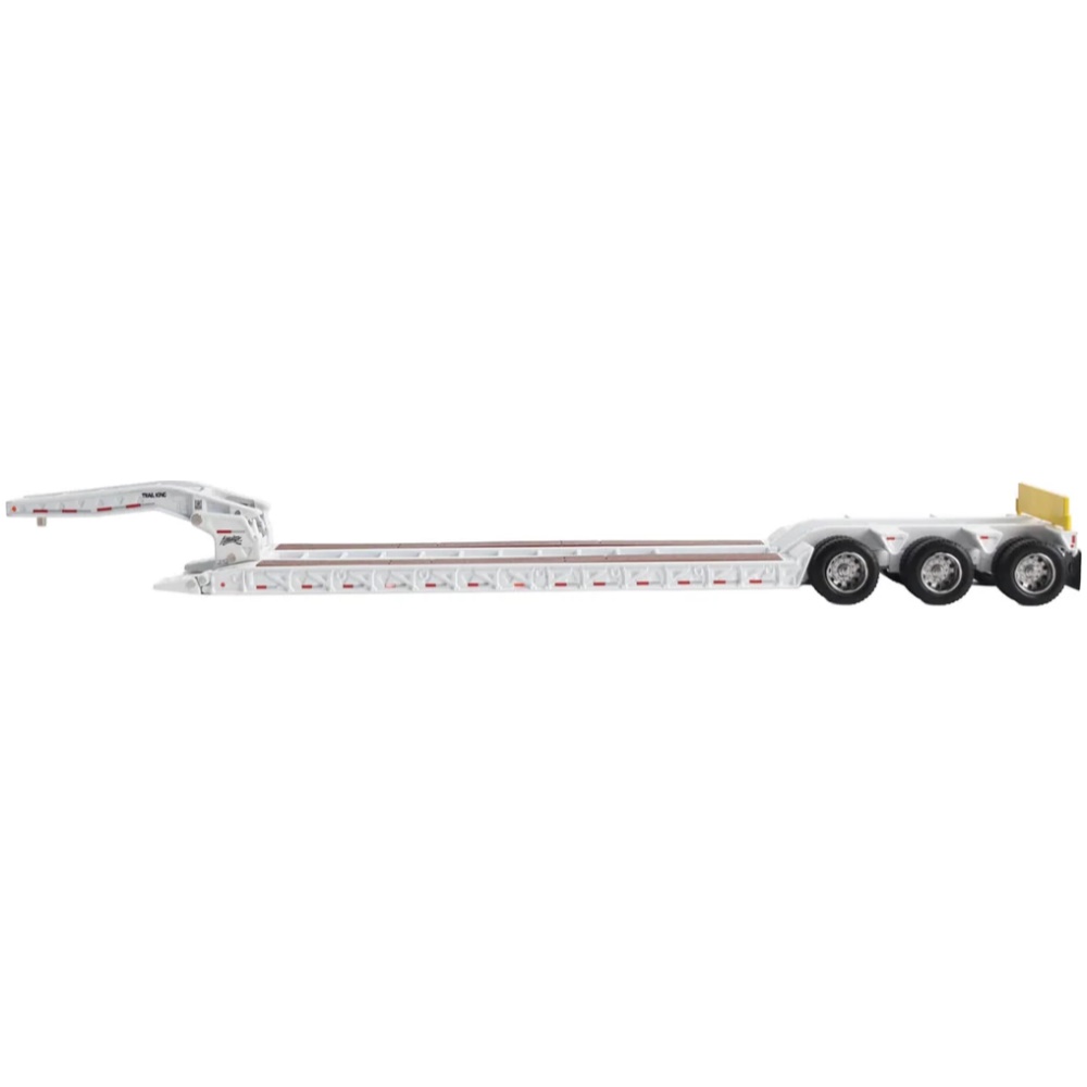 Trail King TK120 Hydraulic Detachable Gooseneck Lowboy Trailer - White Regular - Image 3