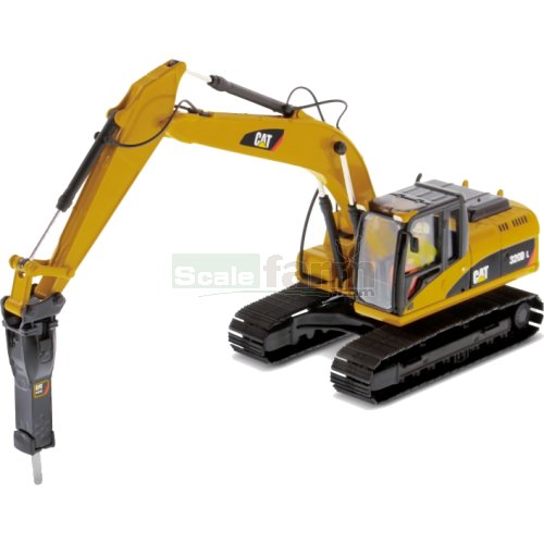 CAT 320D L Hydraulic Excavator with Hammer