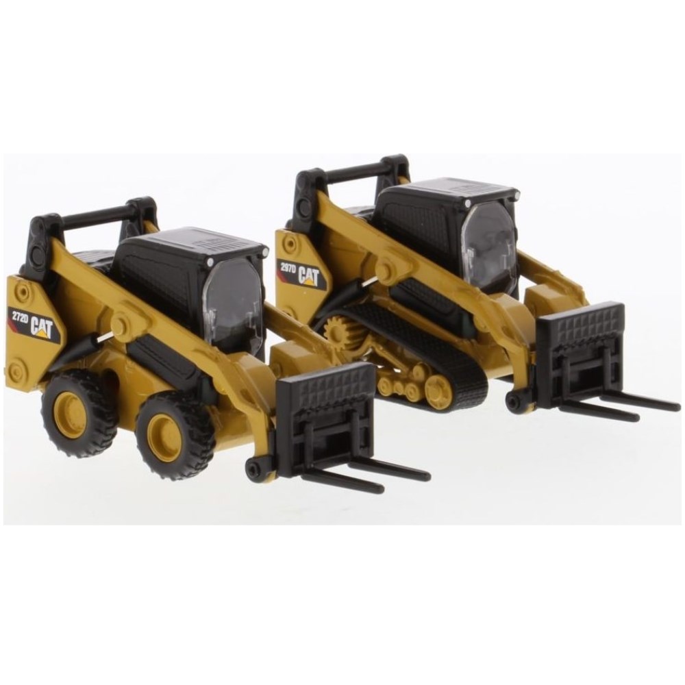 CAT 272D2 and 297D2 Skid Steer / Multi Terrain Loader Set