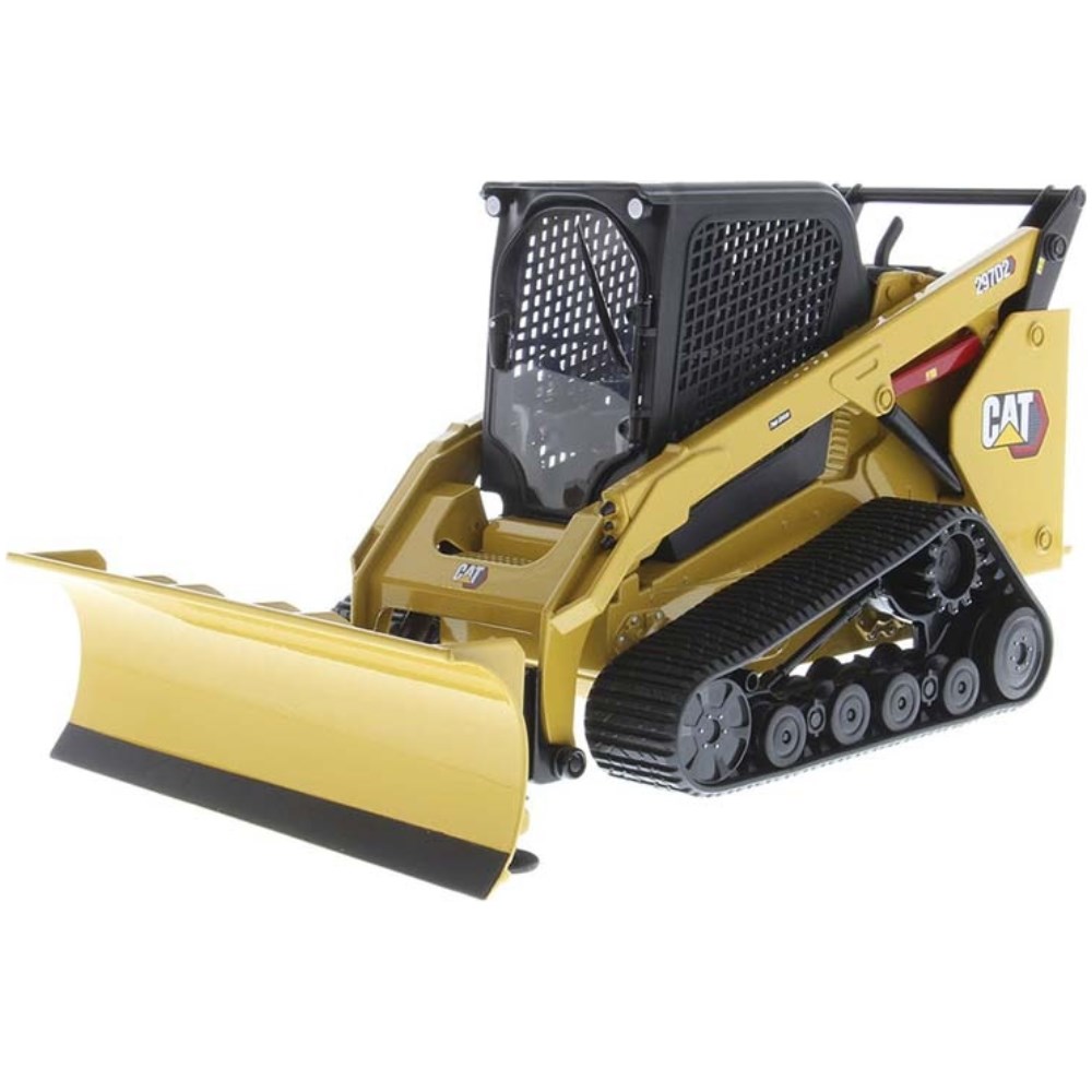 CAT 297D2 Multi Terrain Loader Snow Blade - Yellow