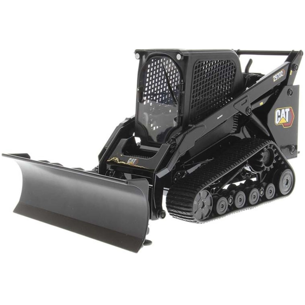 CAT 297D2 Multi Terrain Loader Snow Blade - Black