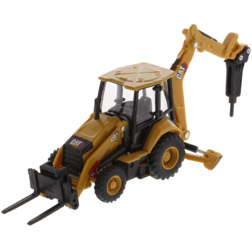 CAT 420 XE Backhoe Loader with Tools - Image 3