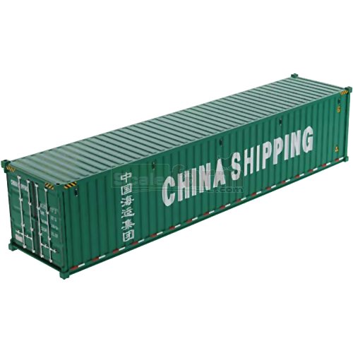 40' Dry Goods Sea Container - China Shipping (Green)