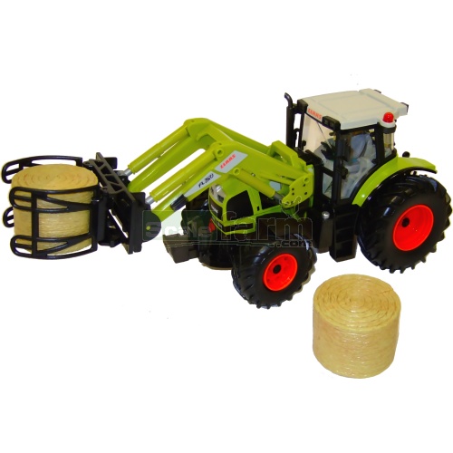 CLAAS Atles 936 RZ Tractor with Round Baler Clamp