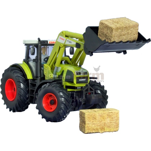 CLAAS Atles 936 RZ Tractor with Earth Bucket