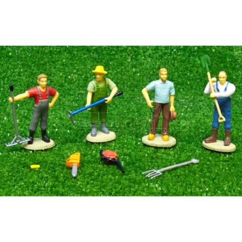 Farm Figure Set with Farm & Forestry Accessories