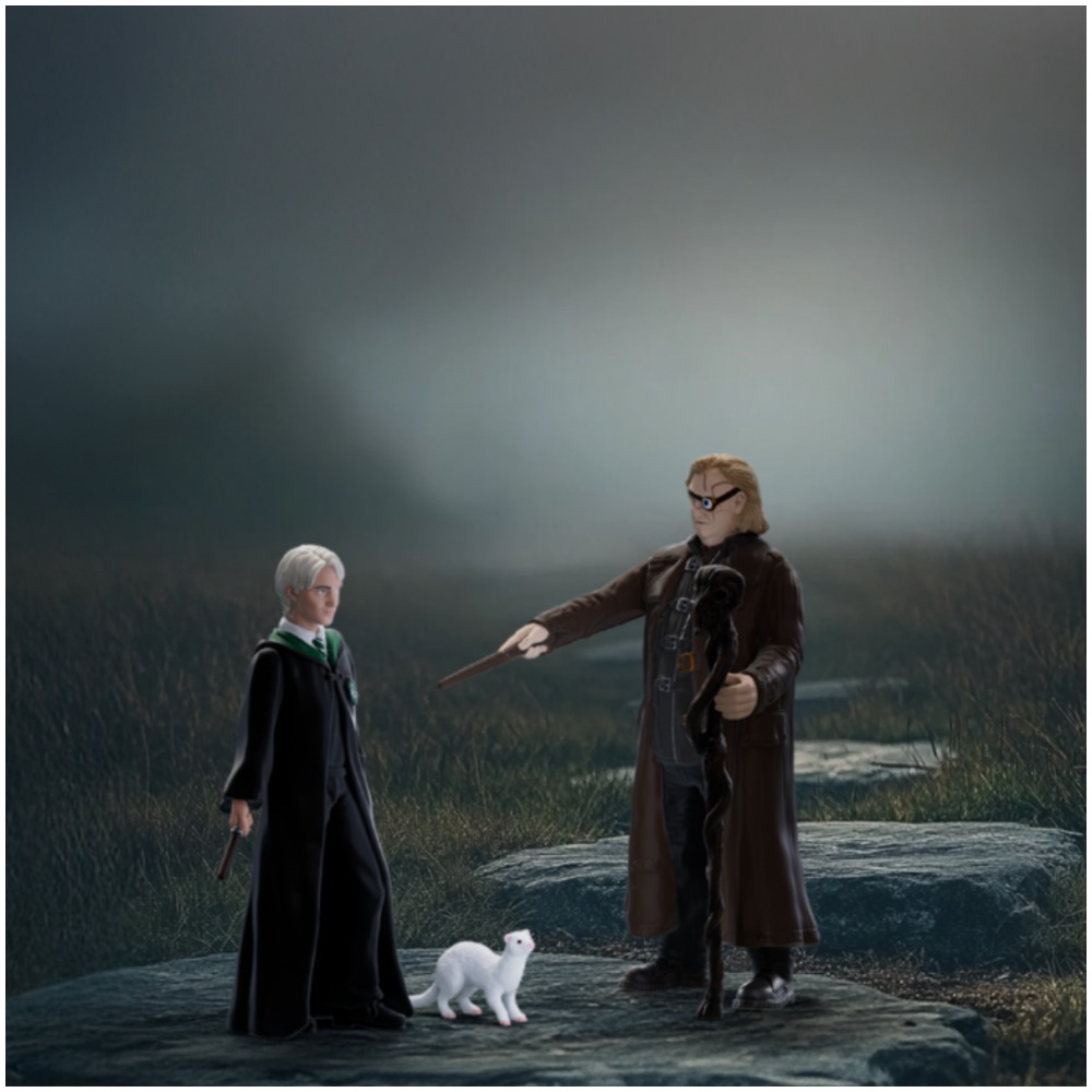 Mad-Eye Moody and Draco Malfoy with Ferret - Image 2