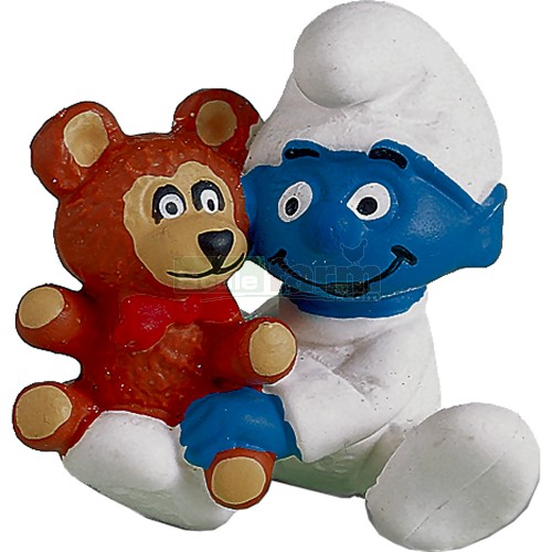 Smurf Baby with Teddy