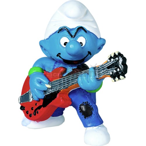 Guitar Player Smurf
