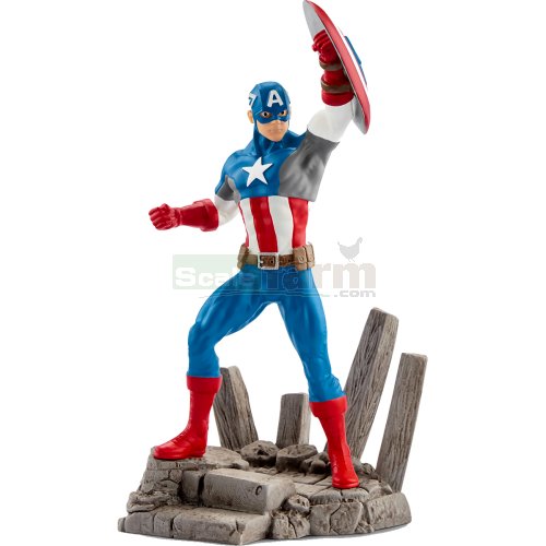 Schleich 21503 Marvel Captain America Comic Figur Superheld Held Neuware New 